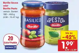 Netto Marken-Discount Barilla Sauce oder Barilla Pesto Angebot