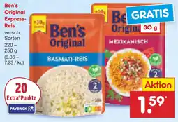 Netto Marken-Discount Ben's Original Express- Reis Angebot