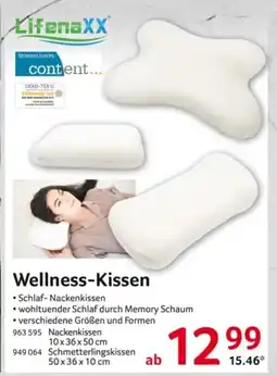 Selgros LifenaXX/ content... Wellness-Kissen Angebot