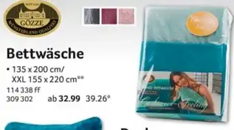 Selgros GÖZZE Bettwäsche Angebot