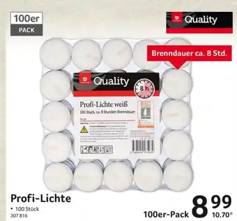 Selgros Quality Profi-Lichte weiß Angebot