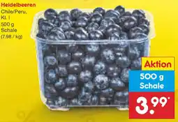 Netto Marken-Discount Heidelbeeren Angebot