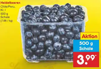 Netto Marken-Discount Heidelbeeren Angebot