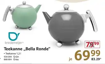 Selgros bredemeijer Teekanne ,,Bella Ronde" Angebot