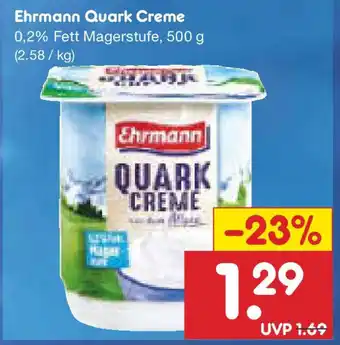 Netto Marken-Discount Ehrmann Quark Creme Angebot