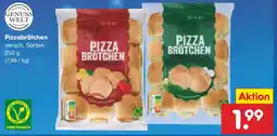 Netto Marken-Discount GENUSS WELT Pizzabrötchen Angebot