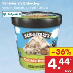 Netto Marken-Discount Ben&Jerry's Eisbecher Angebot