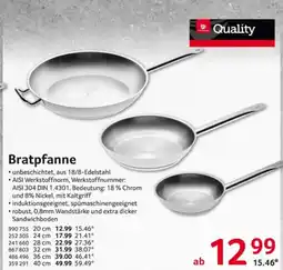 Selgros Quality Bratpfanne Angebot