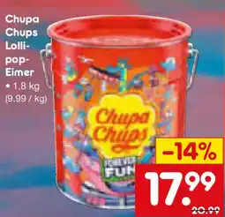 Netto Marken-Discount Chups Lolli- pop- Eimer Angebot