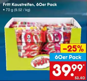 Netto Marken-Discount Fritt Kaustreifen, 60er Pack Angebot