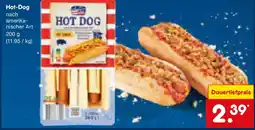 Netto Marken-Discount Hot-Dog American Style Angebot