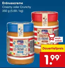 Netto Marken-Discount Erdnusscreme American Style Angebot