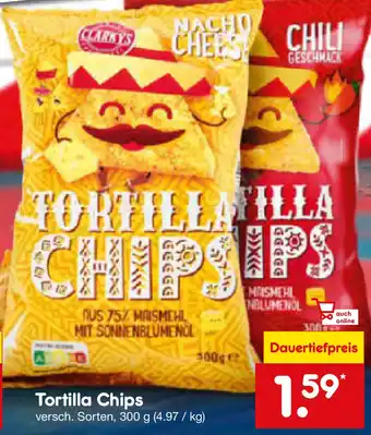 Netto Marken-Discount CLARKYS Tortilla Chips Angebot