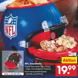 Netto Marken-Discount NFL Snackhelm Angebot