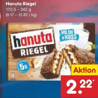 Netto Marken-Discount Hanuta Riegel Angebot