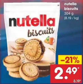 Netto Marken-Discount nutella biscuits Angebot