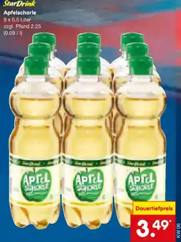 Netto Marken-Discount StarDrink Apfelschorle Angebot