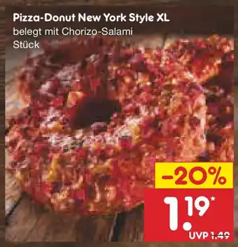 Netto Marken-Discount Pizza-Donut New York Style XL Angebot