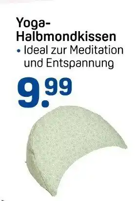 Rossmann Yoga- Halbmondkissen Angebot