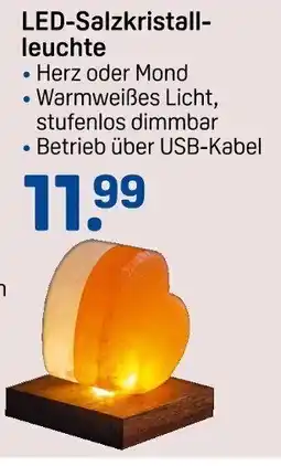 Rossmann LED-Salzkristall- leuchte Angebot