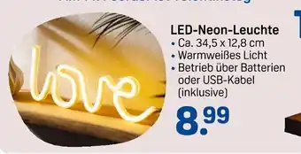 Rossmann LED-Neon-Leuchte Angebot