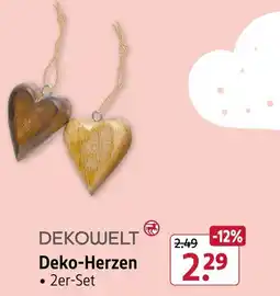 Rossmann Deko-Herzen Angebot