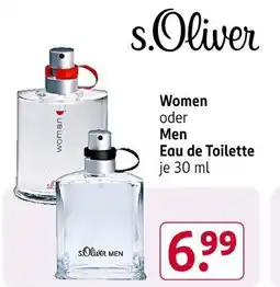 Rossmann Women oder Men Eau de Toilette Angebot