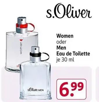 Rossmann Women oder Men Eau de Toilette Angebot