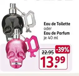 Rossmann Eau de Toilette oder Eau de Parfum Angebot