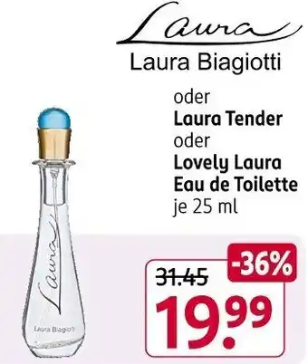 Rossmann Laura Tender oder Lovely Laura Eau de Toilette Angebot