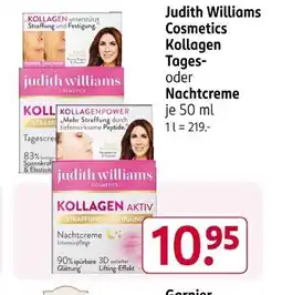 Rossmann Judith williams cosmetics kollagen tages- oder nachtcreme Angebot