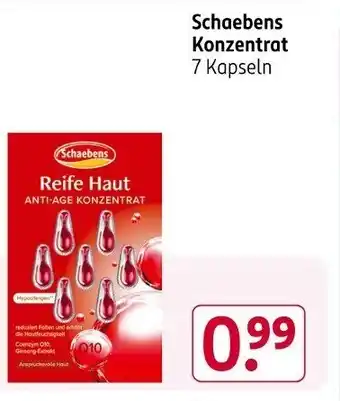 Rossmann Schaebens Konzentrat Angebot