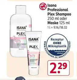 Rossmann Isana Professional Plex Shampoo Angebot