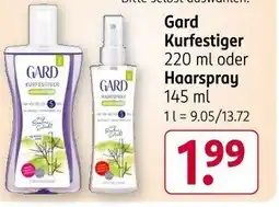 Rossmann Gard Kurfestiger Angebot