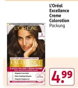 Rossmann L'Oréal Excellence Creme Coloration Angebot