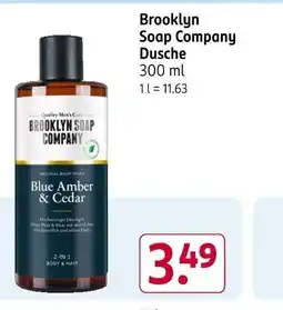 Rossmann BROOKLYN SOAP COMPANY Dusche Angebot