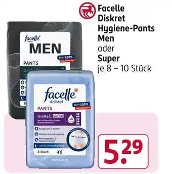 Rossmann Facelle Diskret Hygiene-Pants Men Angebot