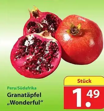 Famila Nord Ost Granatäpfel „Wonderful” Angebot