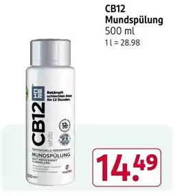 Rossmann CB12 Mundspülung Angebot