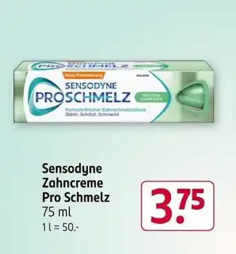 Rossmann Sensodyne Zahncreme Pro Schmelz Angebot