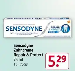 Rossmann Sensodyne Zahncreme Repair & Protect Angebot