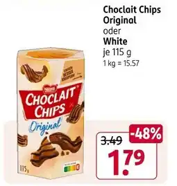 Rossmann CHOCLAIT CHIPS Original Angebot