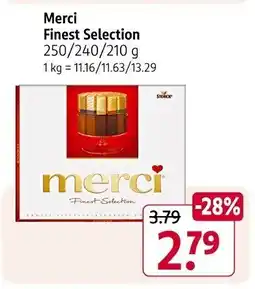 Rossmann Merci Finest Selection Angebot