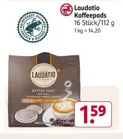 Rossmann Laudatio Kaffeepads Angebot