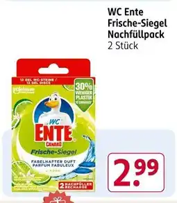 Rossmann WC Ente Frische-Siegel Nachfüllpack Angebot