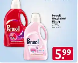 Rossmann Perwoll Waschmittel Flüssig Angebot