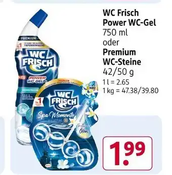 Rossmann WC Frisch Power WC-Gel Angebot