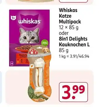 Rossmann Whiskas Katze Multipack Angebot