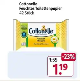 Rossmann Cottonelle Feuchtes Toilettenpapier Angebot