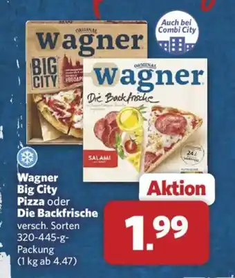 Combi Wagner Big City Pizza oder Die Backfrische Angebot